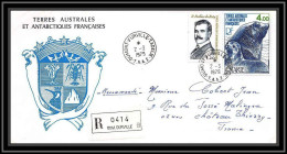 0046 Taaf Terres Australes Antarctic Lettre (cover) 02/03/1979 Recommandé - Lettres & Documents