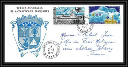 0042 Taaf Terres Australes Antarctic Lettre (cover) 02/03/1979 - Covers & Documents
