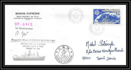 2271 ANTARCTIC Terres Australes TAAF Lettre Cover Dufresne OP 84/2 Signé Signed 21/12/1983 La Reunion - Lettres & Documents