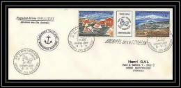 2175 Paquebot Mixte Gallieni 9/3/1971 Pa N°26A TAAF Antarctic Terres Australes Lettre (cover) - Covers & Documents