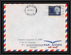 2065 Antarctic Norvège (Norway) Lettre (cover) Bodo 2/3/1971  - Covers & Documents