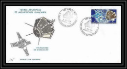1891 PA N°53 Espace (space) Telemesure 4/1/1978 TAAF Antarctic Terres Australes Lettre (cover) - Covers & Documents