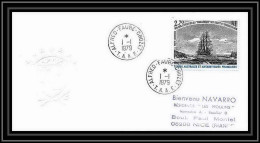 1889 PA N°53 Fdc 1/1/1979 TAAF Antarctic Terres Australes Lettre (cover) Jour De L'an - Covers & Documents