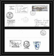 2825 ANTARCTIC Terres Australes TAAF Helilagon Lettre Cover Dufresne Signé Signed Op 2008/2 CROZET N°504 27/8/2008 - Hélicoptères