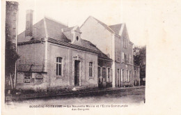 87 - HAUTE VIENNE BUSSIERE POITEVINE LA NOUVELLE MAIRIE ET L'ECOLE COMMUNALE DES GARCONS - Bussiere Poitevine