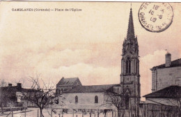 33 - Gironde -  CAMBLANES Et MEYNAC  - Place De L Eglise - Autres & Non Classés