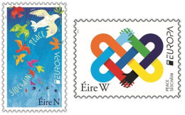 Ireland Irland Irlande 2023 Europa CEPT Peace Set Of 2 Stamps Mint - Unused Stamps