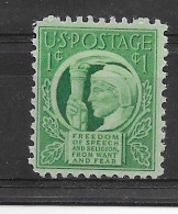 USA 1943.  Freedom Sn 908  (**) - Unused Stamps