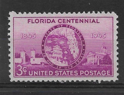 USA 1945.  FGlorida Sn 927  (**) - Unused Stamps