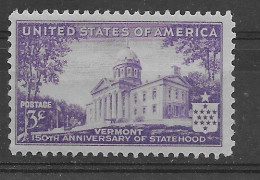 USA 1941.  Vermont Sn 903  (**) - Unused Stamps