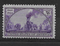 USA 1944.  Railroad Sn 922  (**) - Unused Stamps