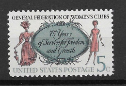 USA 1966.  Womens Club Sc 1316  (**) - Neufs