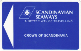 DANIMARCA KEY HOTEL   Crown Of Scandinavia (Ship) - DFDS Scandinavian Seaways (Shipping Company) - Cartes D'hotel