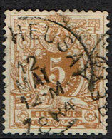 28  Obl  Beyne-Heusay  + 8 - 1869-1888 Lion Couché (Liegender Löwe)