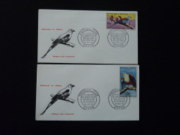 FDC (x2) Oiseaux Birds Première émission Du Sénégal Poste Aérienne 1960 - Collections, Lots & Séries