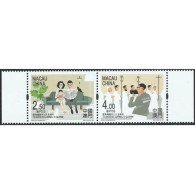2024 MACAO/MACAU 75 ANNI. OF Horn NEWS STAMP 2V - Unused Stamps