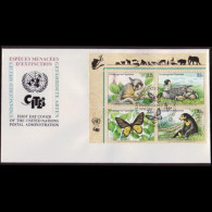 UN-NEW YORK 1998 - FDC-733a Endangered Species - Lettres & Documents