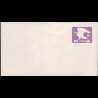 U.S.A. 1980 - Stamped Envelope-U592 Eagle Violet - Storia Postale