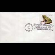 U.S.A. 2003 - FDC-3815 Frog 37c - Lettres & Documents