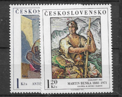 1973 MNH  Tschechoslowalei,Michel 2172-73  Postfris** - Unused Stamps