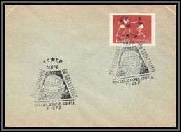 11185 N°1842 Hanball Cachet 10-18/10/1959 Lettre Cover Russie Russia  - Storia Postale