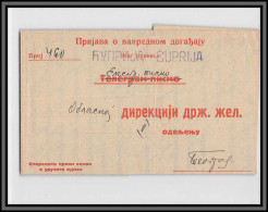 11181 Document 1940's Lettre Cover Yugoslavia Yougoslavie - Covers & Documents