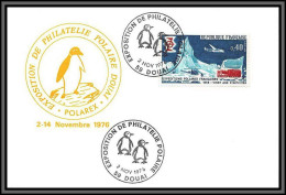 10117 N°31 Expéditions Polaires 2/11/1976 Polarex Douai Pinguoin Pinguin Lettre Cover Terres Australes Taaf  - Covers & Documents