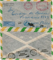 BRAZIL 1947 AIRMAIL LETTER SENT FROM RIO DE JANEIRO TO BUENOS AIRES - Covers & Documents