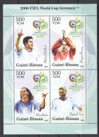 O0511 2005 Guinea-Bissau Football 2006 Fifa World Cup Ronaldinho Rooney 1Kb Mnh - Autres & Non Classés