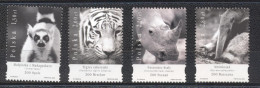 Poland 2005-Fauna-Polish Zoos Set(4v) - Unused Stamps