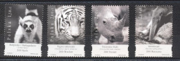 Poland 2005-Fauna-Polish Zoos Set(4v) - Ongebruikt