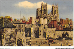 AKBP4-0343-ROYAUME-UNI - YORK - Bootham Bar And Minster - York