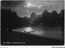 AKBP7-0601-ITALIE - TORINO - Tramonoto Sul Po - Transportmiddelen