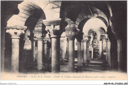 AKGP9-0783-49 - ANGERS - église De La Trinité - Crypte De L'église Abbatiale De Ronceray - Angers