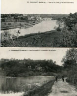 GUENROÜET LOT De 2 Cartes Péniche - Guenrouet