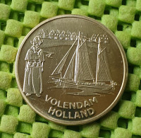 Collectors Coin - Volendam  Holland -  Dutch  - Pays-Bas-  Original Foto  !! - Souvenir-Medaille (elongated Coins)
