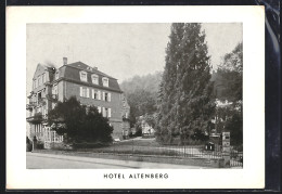 AK Bad Kissingen, Hotel Altenberg, Bismarckstrasse 12  - Bad Kissingen