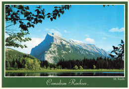 CANADA - Mt. Rundle - Banff - National Park - Alberta - Canadian Rockies - Carte Postale - Banff