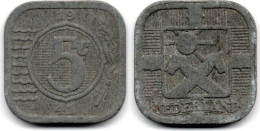 MA 31955 / Pays Bas - Netherlands - Niederlande 5 Cents 1941 TB+ - 5 Cent