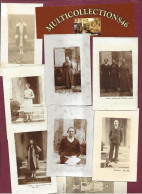 100624A - 8 PHOTOS 1931 - FRANCE GAGNY LE CHESNAY - Généalogie Familles RATTIER TURLURE BROCARD - Personnes Identifiées