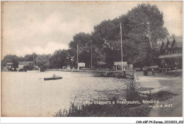 CAR-ABFP4-0396-ROYAUME-UNI - READING - The Clappers And Boathouses - Reading
