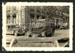 SAINT POL SUR TERNOISE - RUE DE LA VIEILLE PRISON - SOLDATS ALLEMANDS RUE DE BETHUNE GARAGE STATION ROBERT PENET - Saint Pol Sur Ternoise