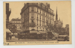 PARIS - Xème Arrondissement - Boulevard Magenta Et Rue Saint Laurent - Distrito: 10