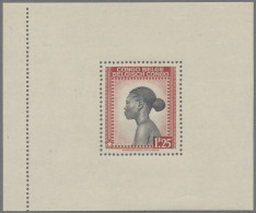 Belgian-Congo: 1943, Souvenir Sheets Cpl. Series Of Eight, Unmounted Mint. ÷ 194 - Unused Stamps