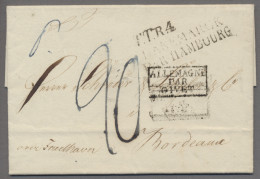 Norway -  Pre Adhesives  / Stampless Covers: 1824, Brief Aus Trondheim Nach Bord - ...-1855 Prefilatelia