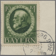Bayern - Marken Und Briefe: 1914ff., König Ludwig III., Friedensdruck, Die Drei - Otros & Sin Clasificación