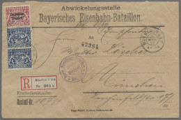 Bayern - Dienstmarken: 1920, Staatswappen, 10 Pf. Mit Aufdruck "Volksstaat Bayer - Otros & Sin Clasificación