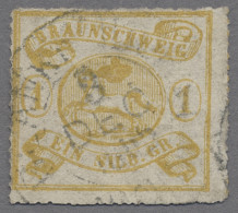 Braunschweig - Marken Und Briefe: 1852-1867, Fünf Bessere / Gute Werte Als Klein - Brunswick