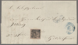 Braunschweig - Marken Und Briefe: 1860, 26.10., 3 Sgr. Mattrosa, Voll- Bis Breit - Brunswick