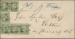 Preußen - Marken Und Briefe: 1856/1858, FARB- UND WERTSTUFENGLEICHE MISCHFRANKAT - Autres & Non Classés